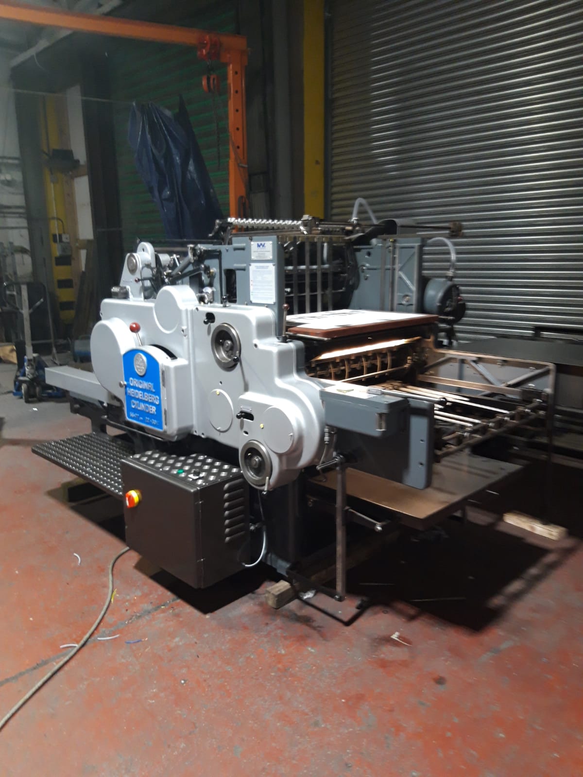 NOW SOLD Heidelberg Cylinder SBG